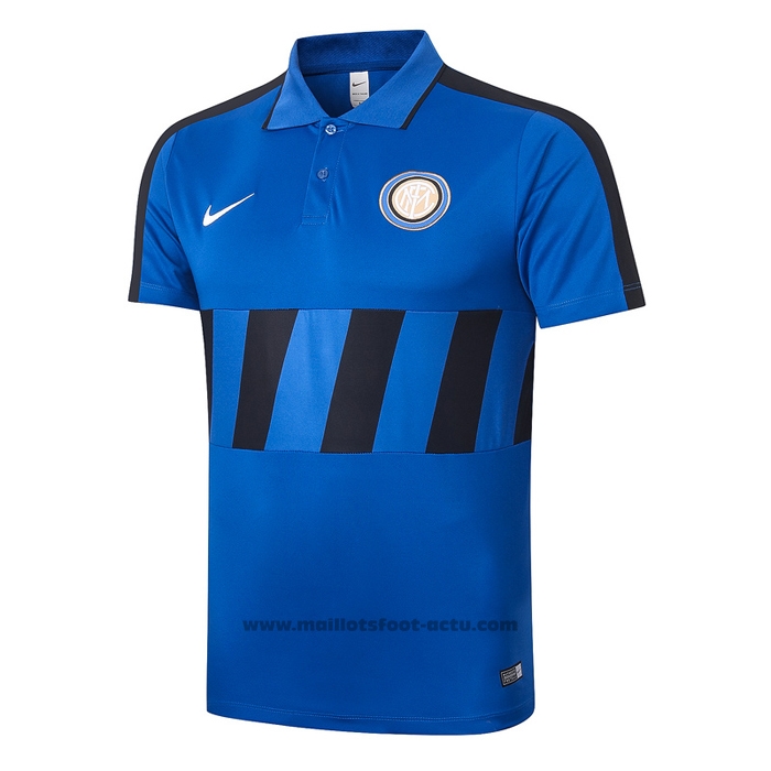 Maillot Polo Inter Milan 2020-2021 Bleu